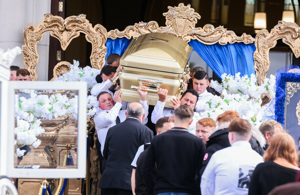 Funeral held for teenager killed in wrong-way motorway crash