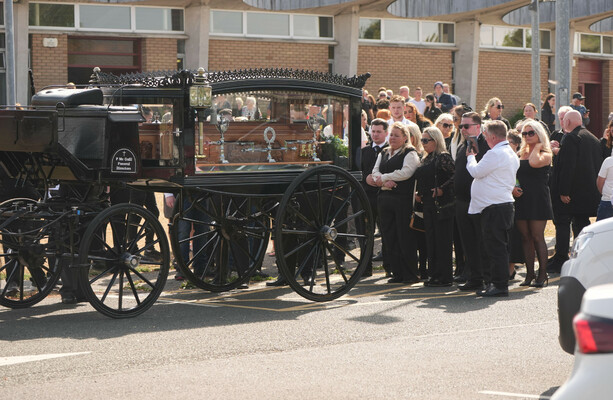 Funeral of Jeremy O'Brien (18) who died in wrong-way M9 crash takes place in Carlow