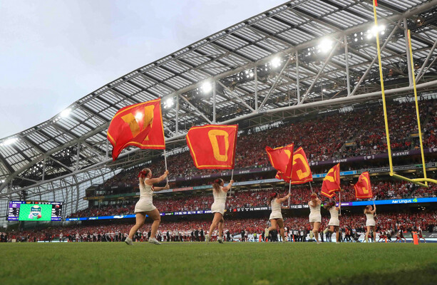 Up to 14,000 US fans expected as American College Football returns to Dublin