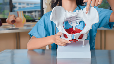Teenage orthopaedic implant silently migrated into a young woman's pelvis years later; robotic surgery prevented a potentially catastrophic injury