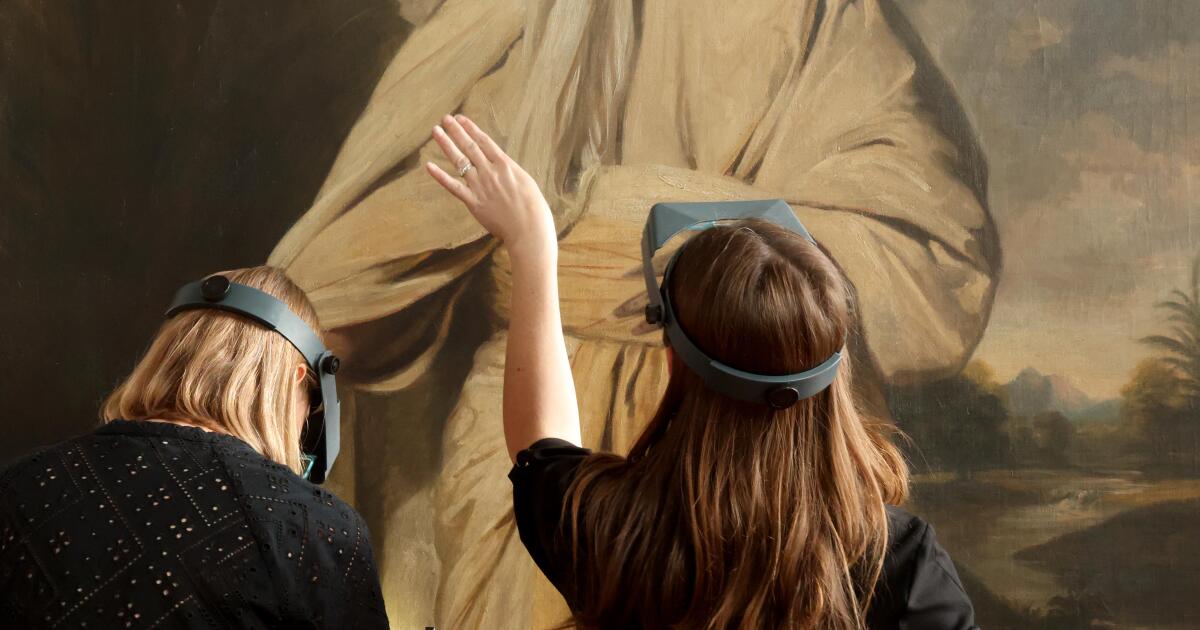 Up close with Joshua Reynold's 'Portrait of Mai' ahead of Getty debut