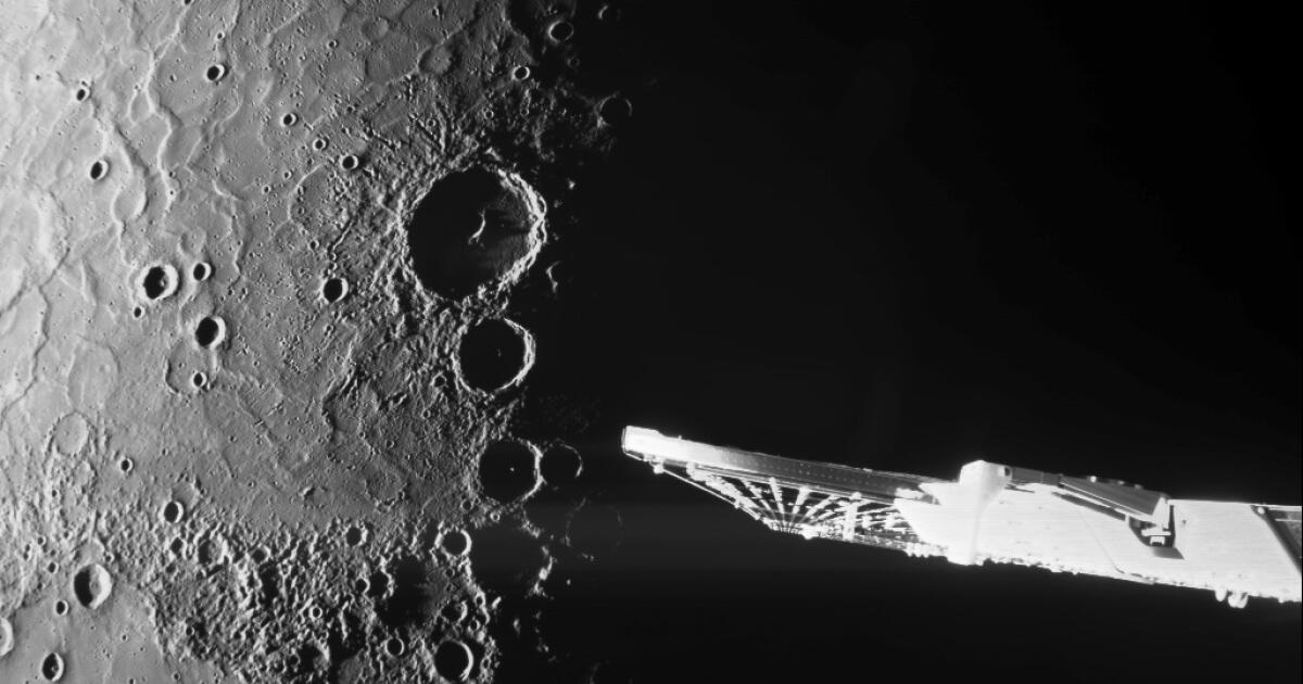Pair of linked spacecraft draw closer to Mercury after nearly decadelong voyage