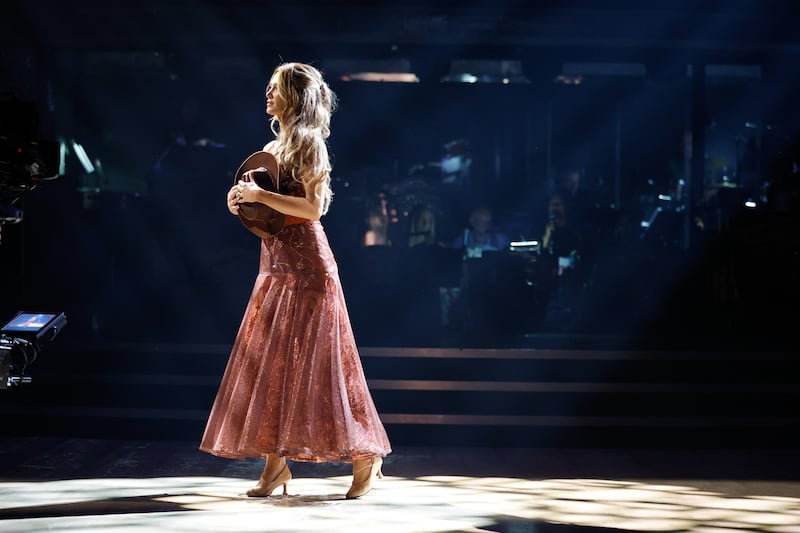 Delta Goodrem has been called a ‘force to be reckoned with’ on Strictly Come Dancing (Guy Levy/BBC)