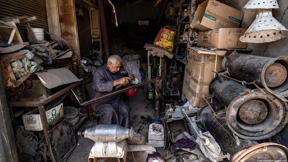 After 14 years of civil war, an estimated 90% of Syrians live under the poverty line and, as some point out, are unlikely to be partying in Damascus<span class="copyright">DELIL SOULEIMAN AFP via Getty Images</span>
