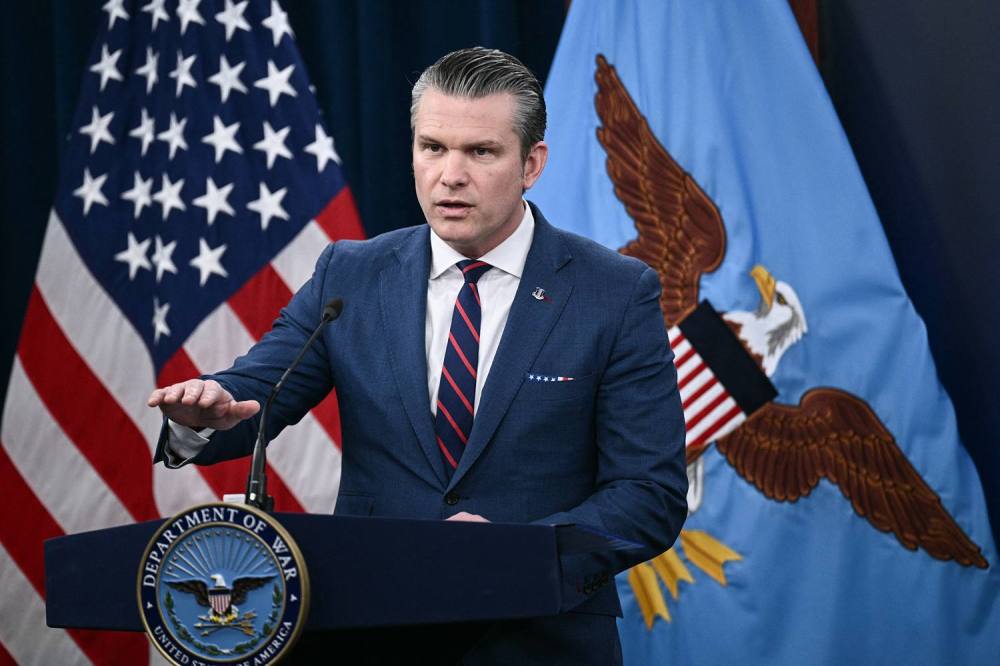 Hegseth Says U.S.-Iran War Is 'Not Iraq' in Pentagon Briefing