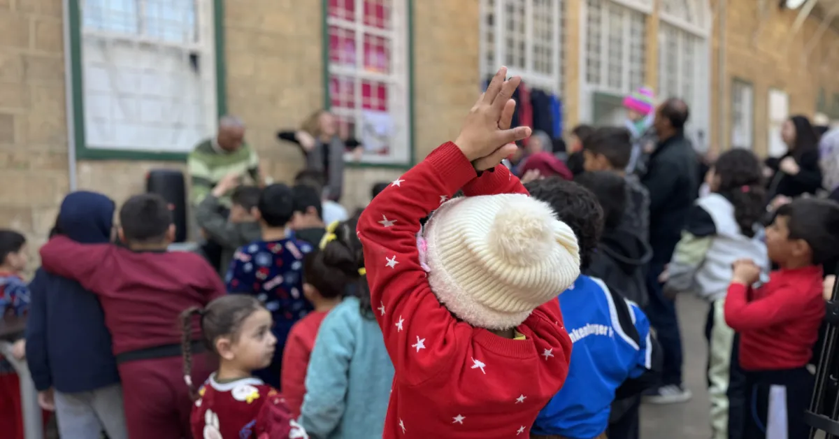 Supporting children in collective shelters through reading