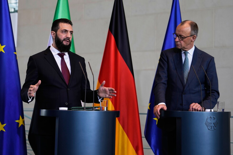 German leader sees many Syrians returning home