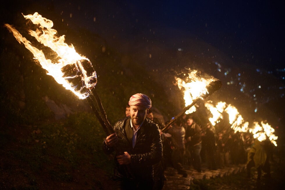 Kurds celebrate Nowruz in the Kurdistan region of Iraq
