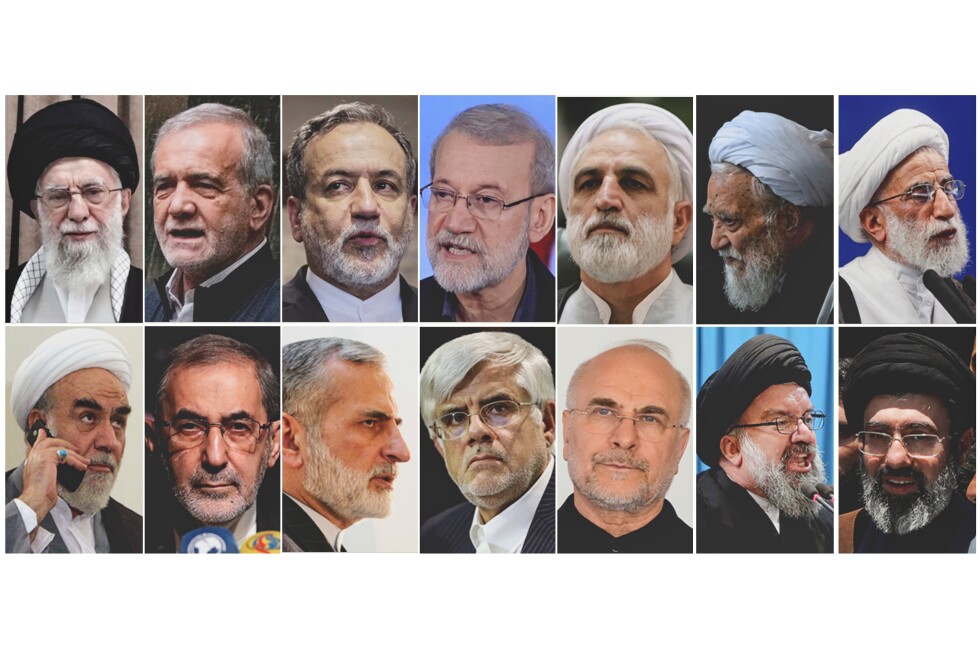 Key political and religious figures in Iran