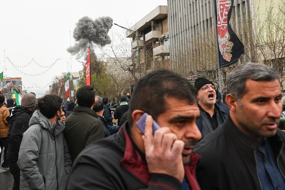 Explosion rocks Tehran during government-organized rally, AP Explains