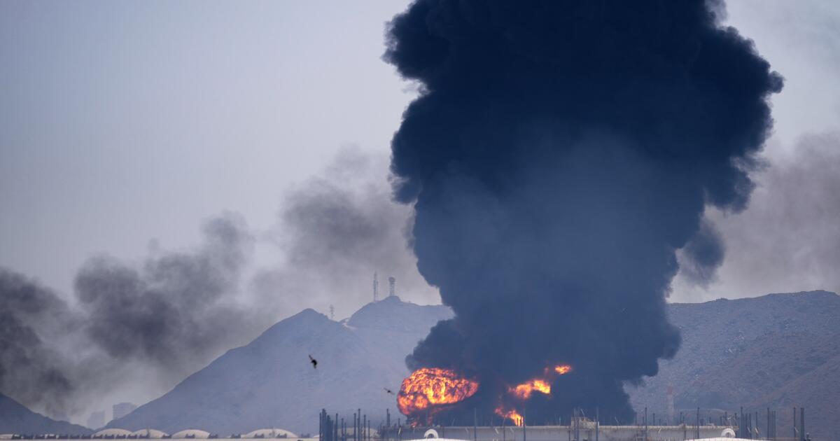 Tehran threatens Middle East's busiest port as Iran war enters its third week