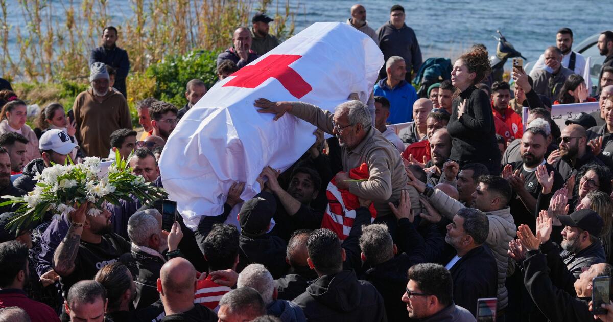 Priest’s death in Lebanon brings war to a community that wanted peace