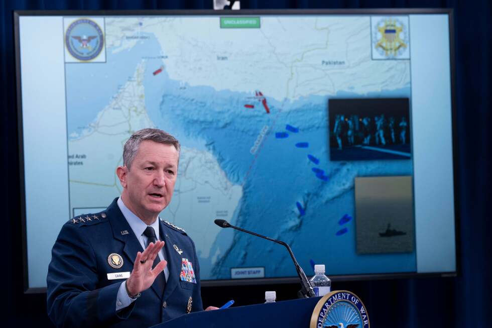 US military will target Iran-linked ships worldwide