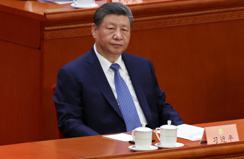 Chinese President Xi Jinping attends the opening session of the Chinese People's Political Consultative Conference (CPPCC), at the Great Hall of the People in Beijing, China March 4, 2026.