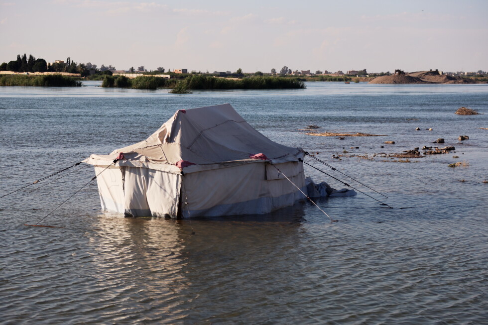 Euphrates River flooding prompts evacuations in Syria's Raqqa