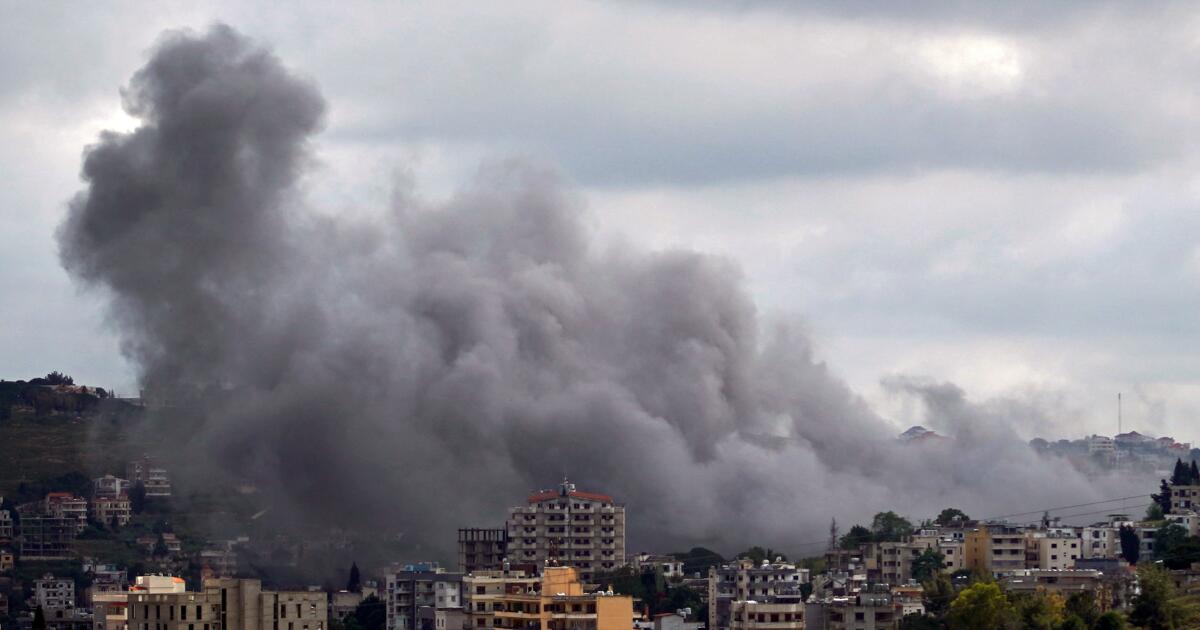 Israeli airstrikes on southern Lebanon kill 10, including paramedics and a child, officials say