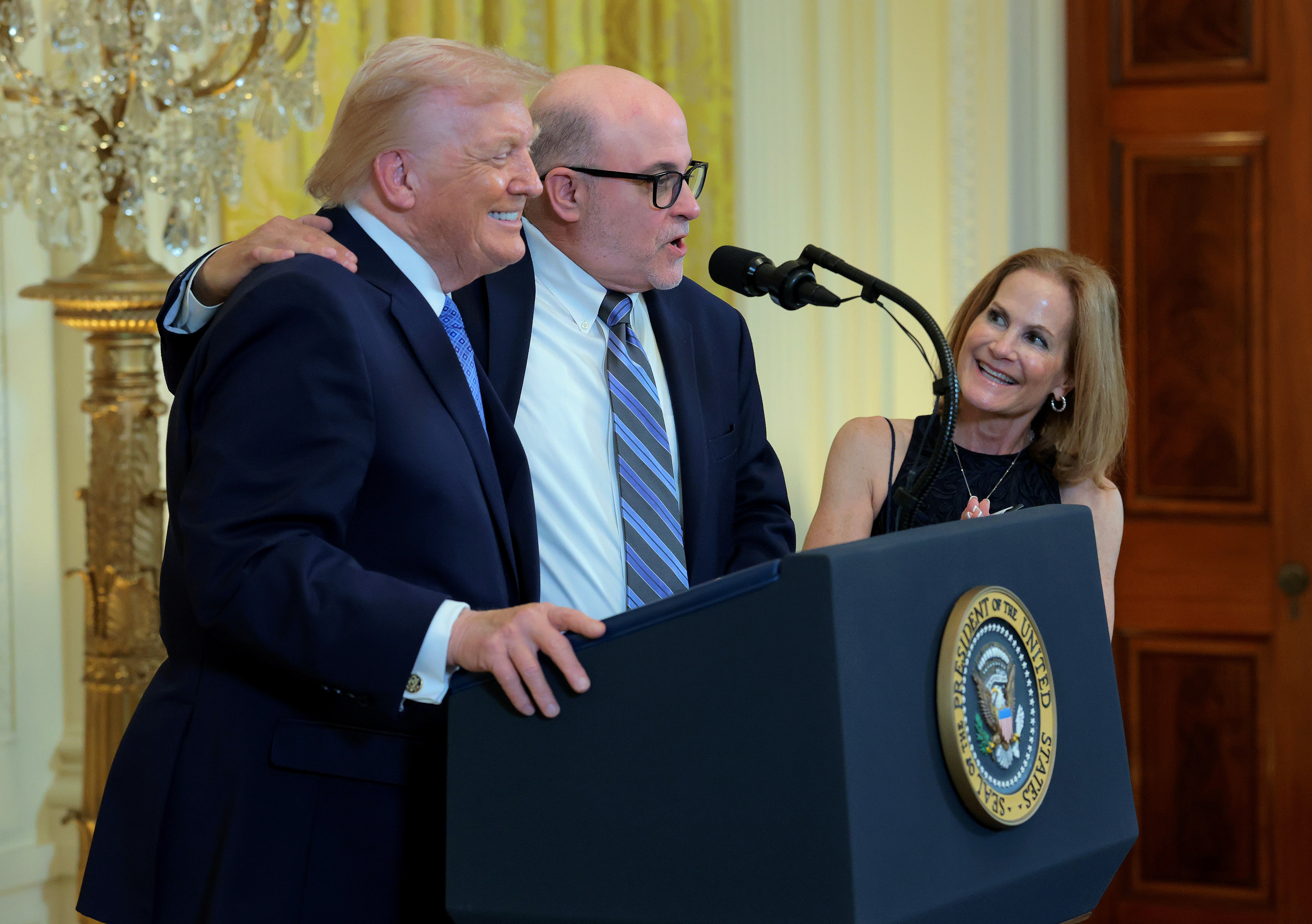 Mark Levin is one of the war's biggest backers in right-leaning punditry, and appeared at the White House last year
