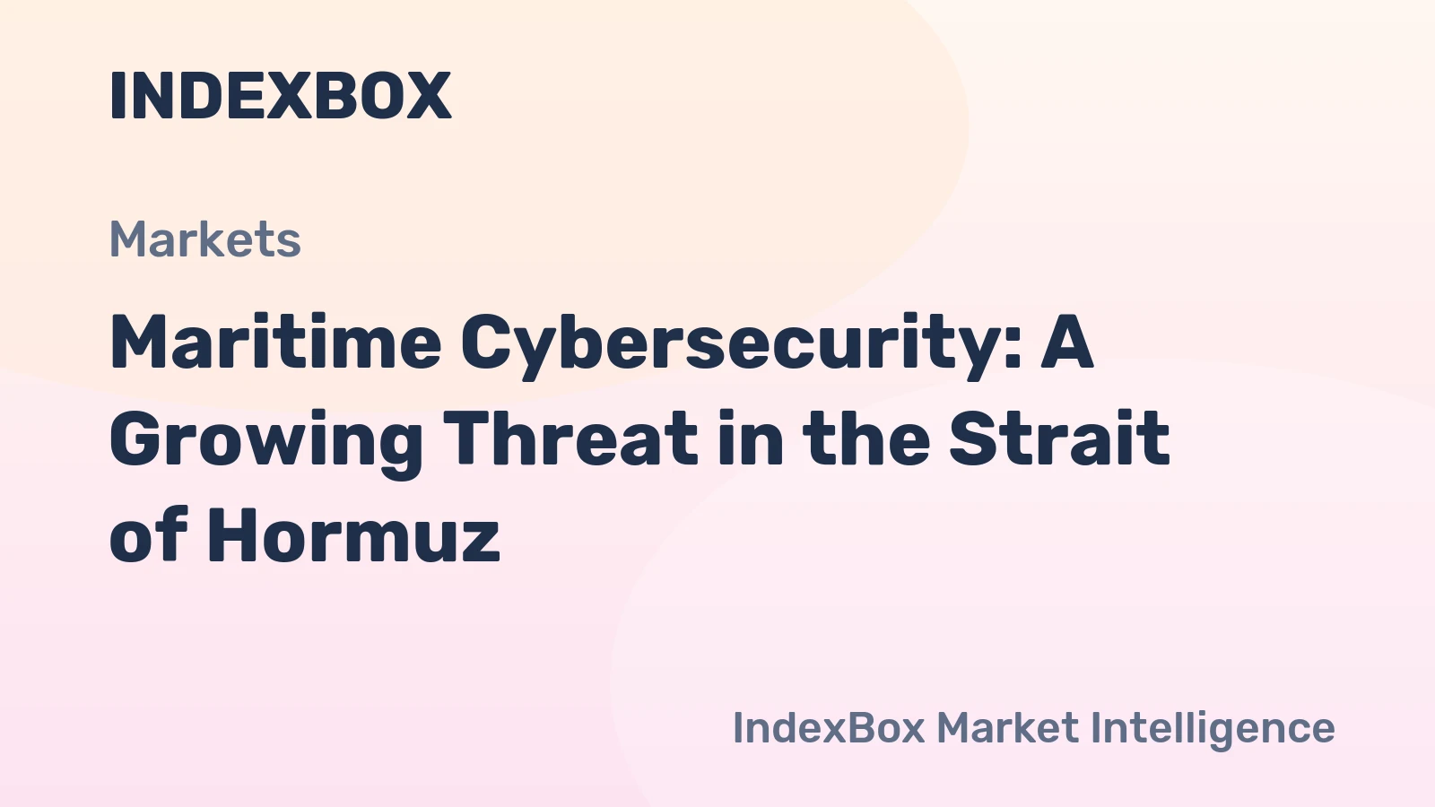 Maritime Cybersecurity Risks in the Strait of Hormuz: A 2026 Warning - News and Statistics