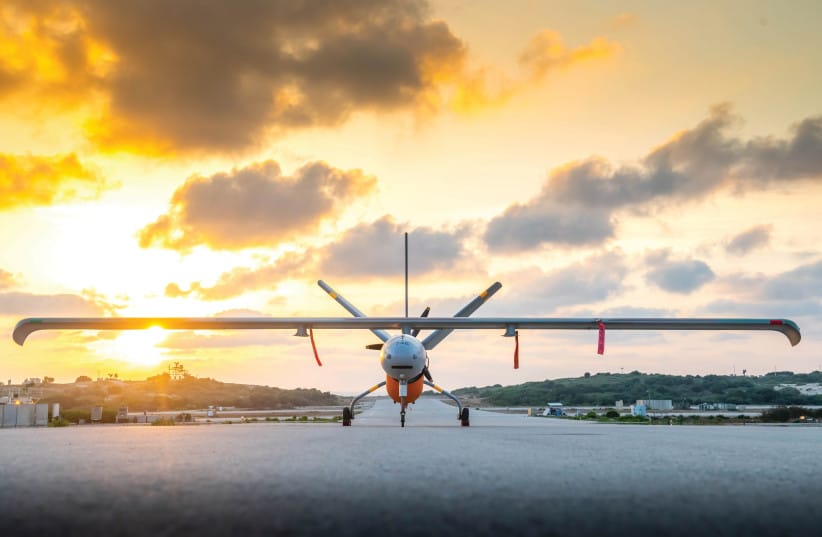 IDF Hermes 450 Zik drone.