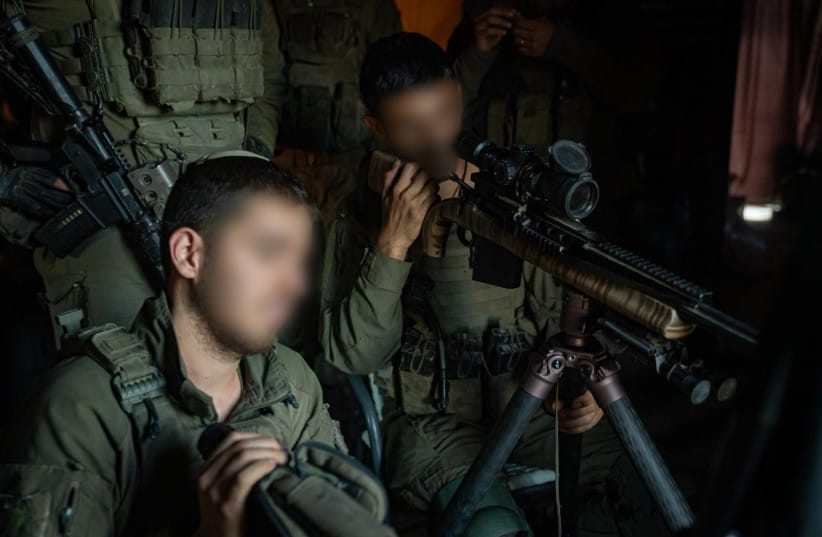 IDF troops operating in the Wadi Saluki area of southern Lebanon.
