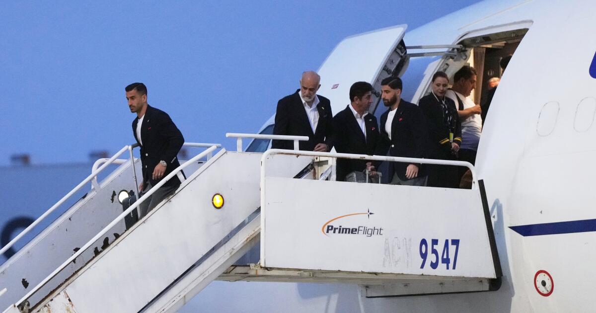 Iran’s soccer team arrives in Mexico for training ahead of World Cup matches in L.A.