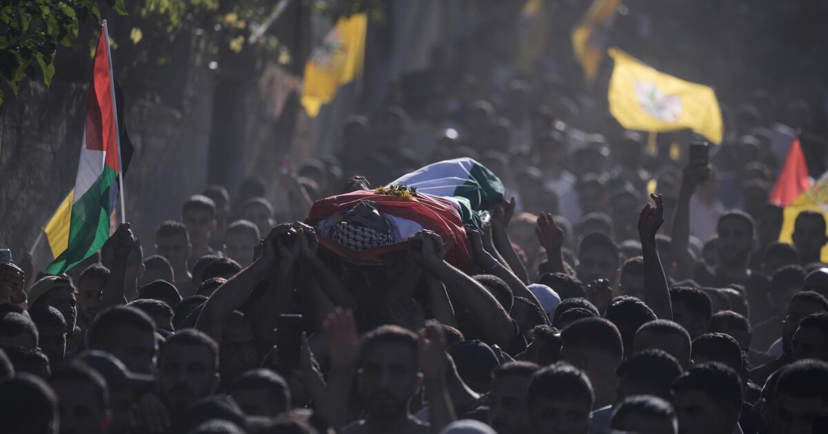 Palestinian man fatally shot at West Bank barrier near Jerusalem