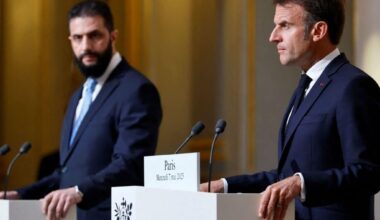 Macron Visits Syria for Talks Before NATO Summit in Türkiye