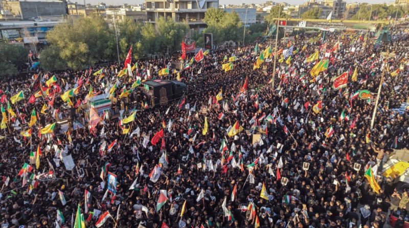 Millions said to attend Khamenei funeral in Iraq