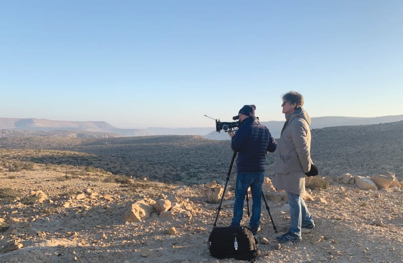 FILMING IN the Negev, 2022.