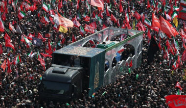Huge crowds fill Tehran streets for Khamenei's funeral procession