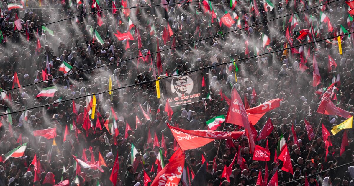 Khamenei's other sons appear at his funeral as Iran's new supreme leader remains in hiding