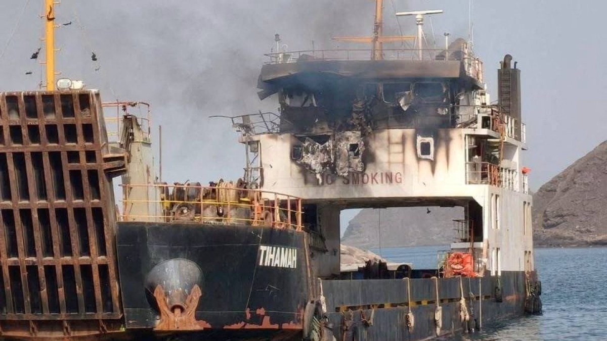 Six killed in Houthi attack on Bab al-Mandeb ship, Yemen’s government says | US-Israel war on Iran News