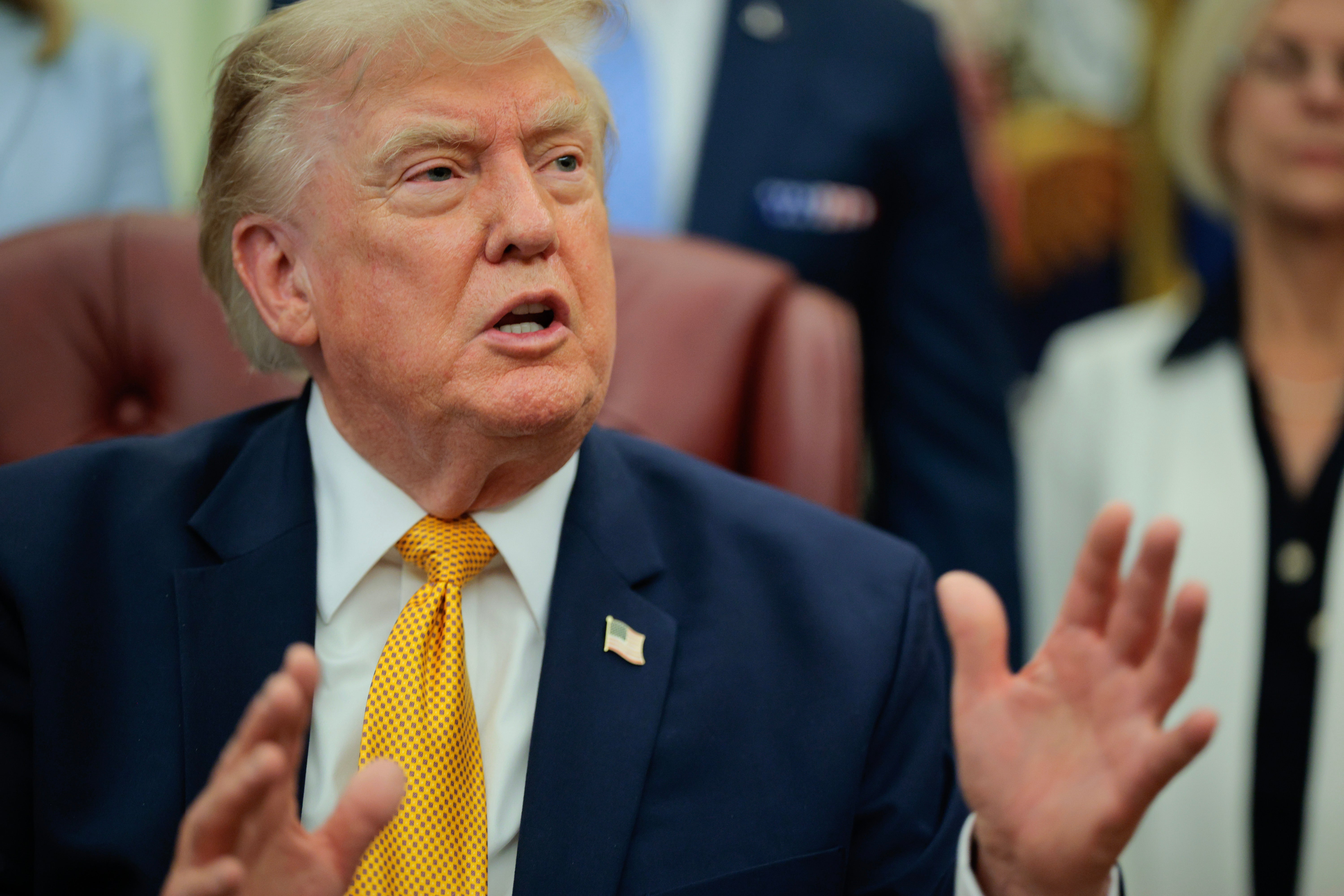 Trump reportedly decided not to launch another massive offensive inside Iran in part because his military advisers had warned about the U.S. stockpile.