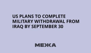 US Plans to Complete Military Withdrawal from Iraq by September 30 | Ukraine news