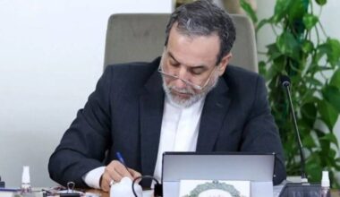 Iranian Foreign Minister Seyyed Abbas Araghchi