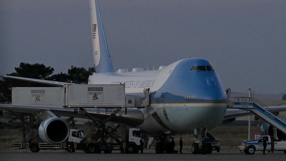 Iran Threat Reportedly Prompted Trump To Secretly Swap Planes While Leaving Turkey