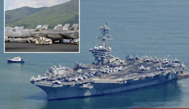 US military moving last aircraft carrier out of the Pacific to prioritize Operation Epic Fury in Iran