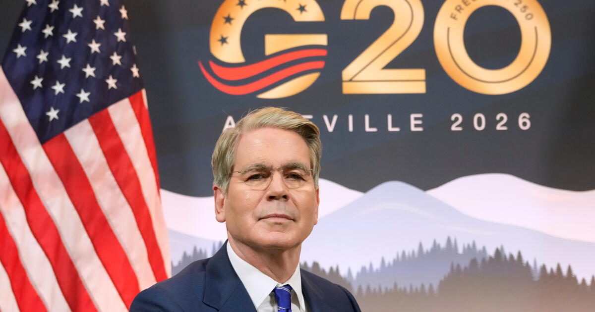 Bessent huddles with G20 to try to rally allies on Iran as tariffs strain ties