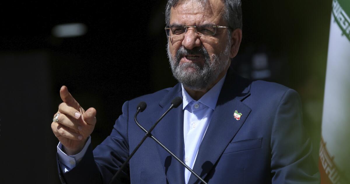 Iran security chief threatens neighbors against joining U.S. economic efforts