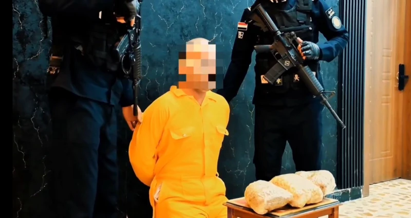 Drug trafficker arrested in Sulaimani; 3 kgs of psilocybin, marijuana confiscated