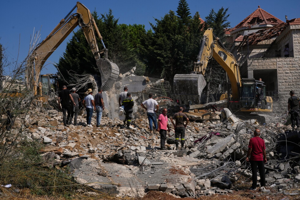 Israeli airstrikes in Lebanon kill 12, and other Mideast developments today