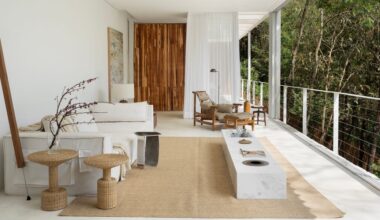 Un loft di 110 mq sospeso nella natura