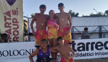 Bts San Salvo: vittorie nel maschile under 14 e 18 del torneo regionale di beach volley giovanile