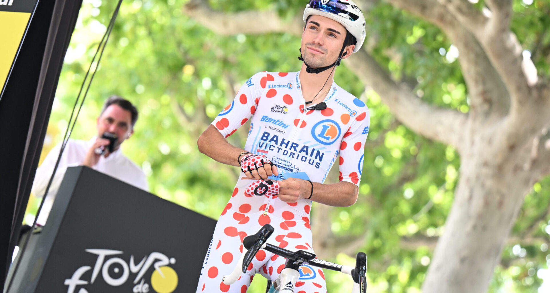 Bahrain Victorious, Lenny Martinez a metà del guado: "Per le corse di una settimana va bene, ma i Grandi Giri sono un'altra cosa"