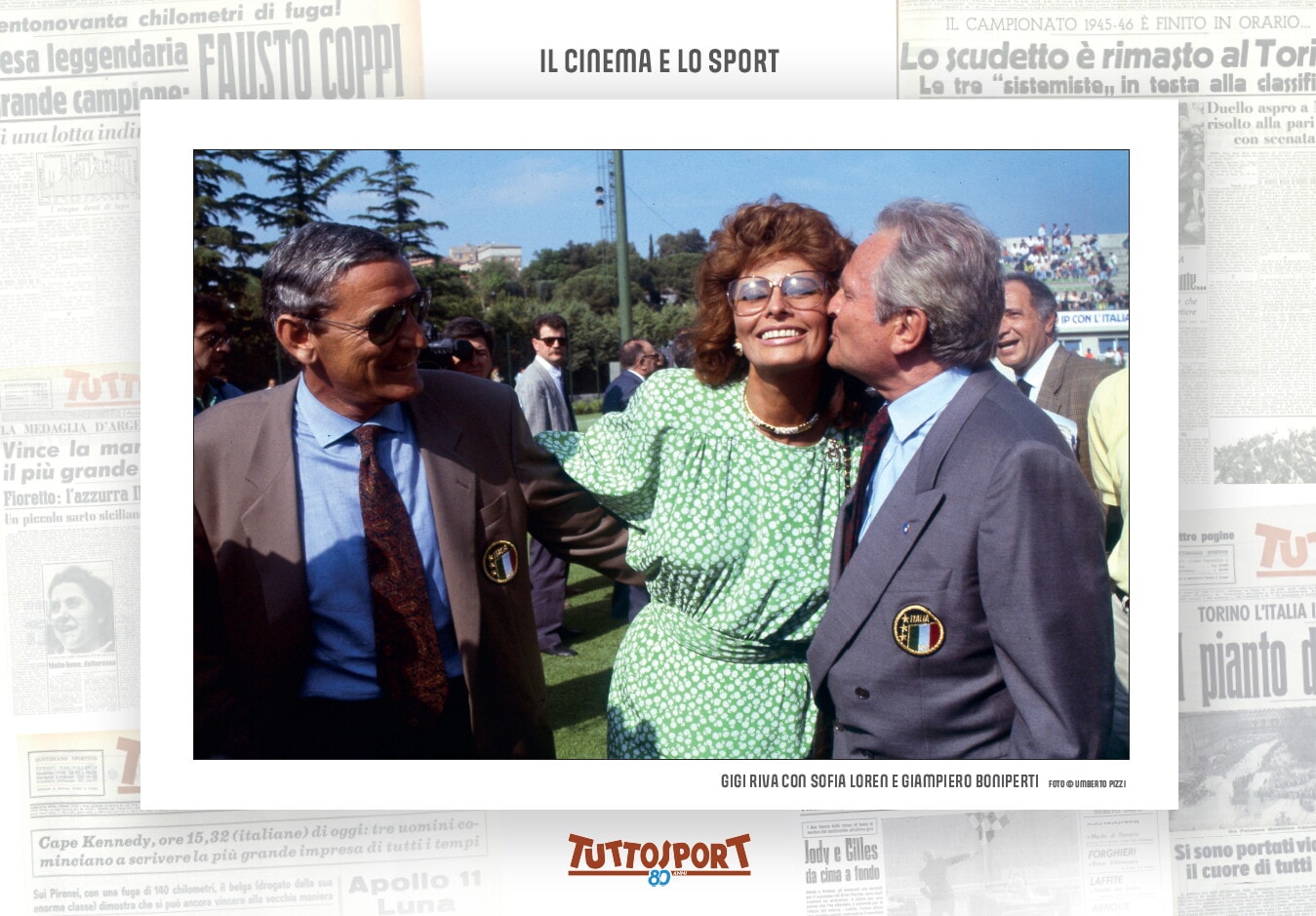 “Il Cinema e lo Sport”, la mostra fotografica per celebrare gli 80 anni di Tuttosport