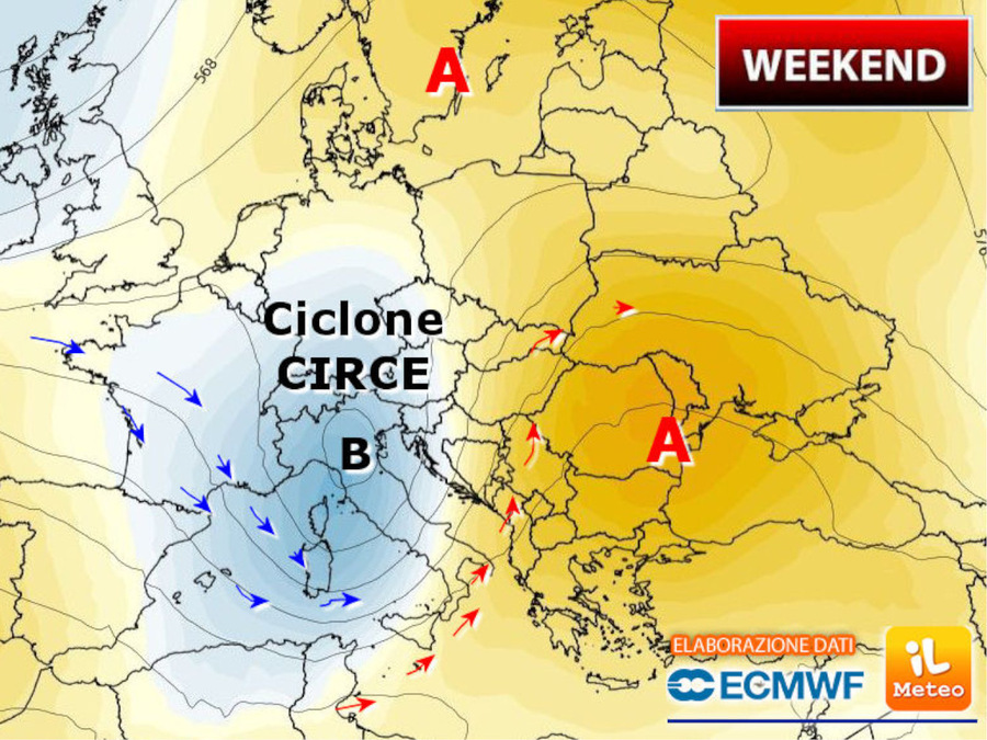 confermato un drastico cambio del tempo; cosa ci aspetta Sabato e Domenica