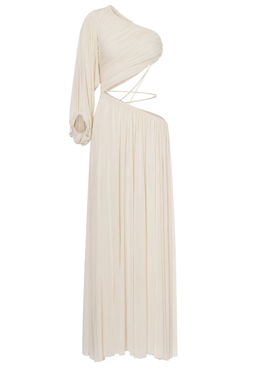 Vestito avorio con dettagli cut-out, Philosophy Di Lorenzo Serafini