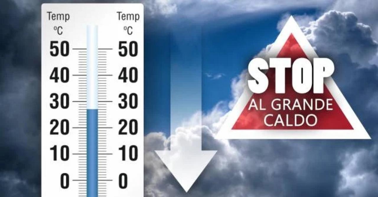 Meteo Temperature - Meridione crocevia del caldo africano con oltre 40°C ma nel weekend cambia tutto, fine luglio fresco e sotto media. Mappe « 3B Meteo