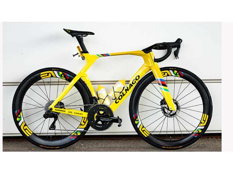 COLNAGO. UNA Y1Rs SPECIALE PER CELEBRARE IL TRIONFO DI TADEJ POGACAR. GALLERY