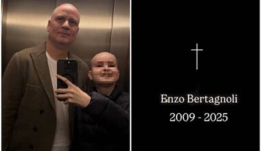 Julio Sergio Bertagnoli, morto figlio Enzo 15enne. Dal 2020 lottava contro tumore cerebrale